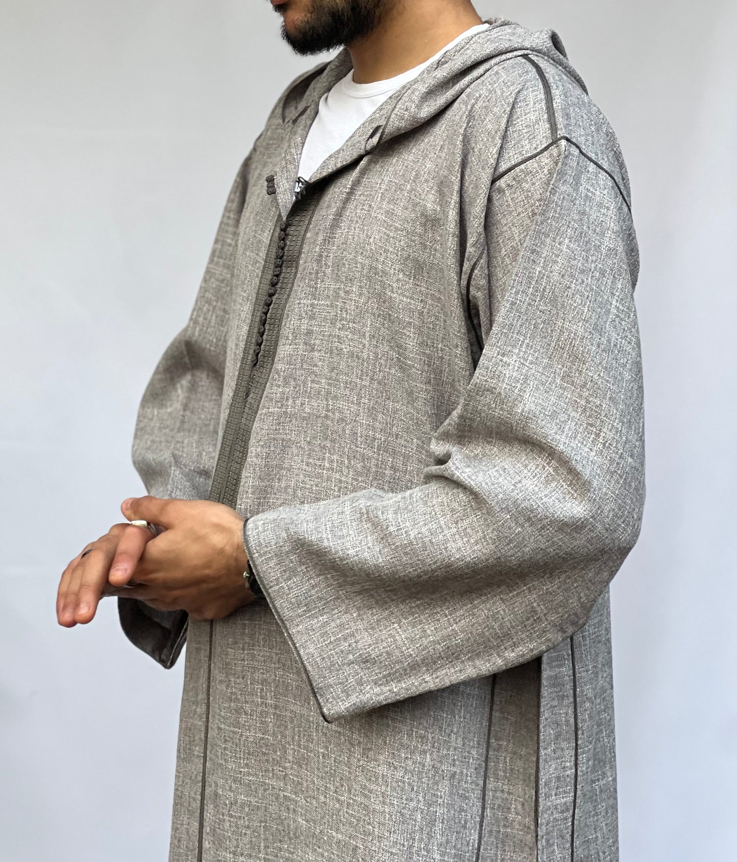 Grey Summer Jallaba