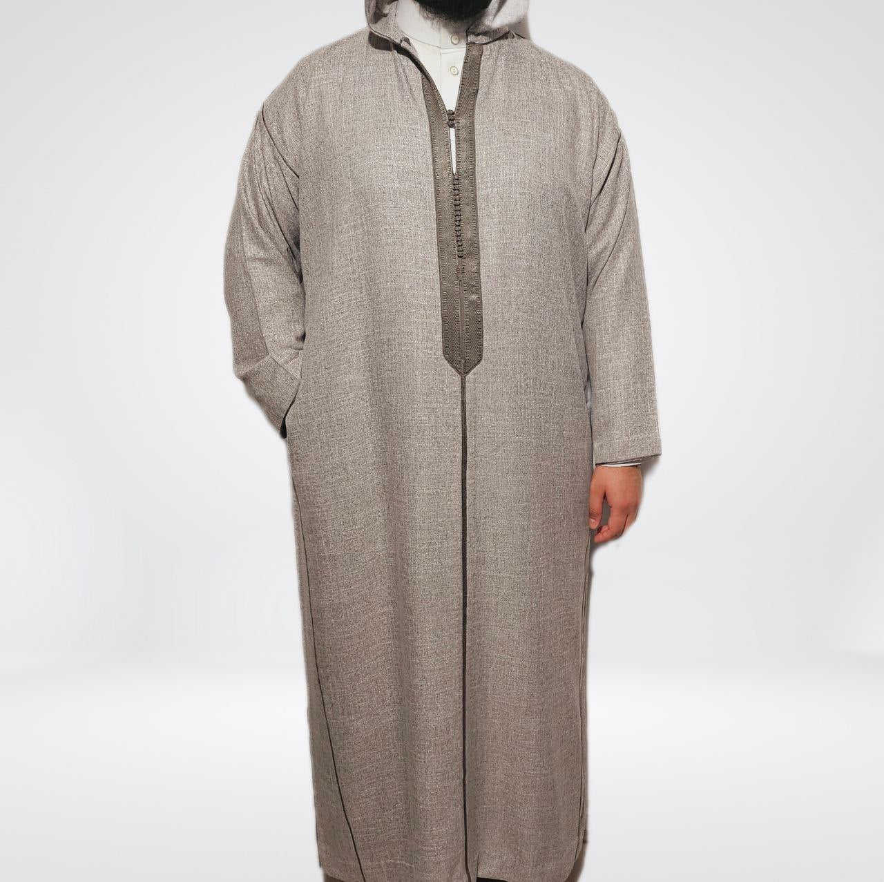 Grey Summer Jallaba