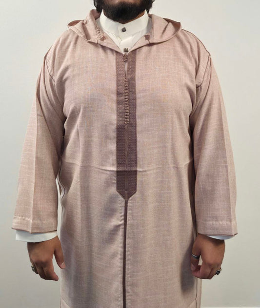 Peach Summer Jallaba