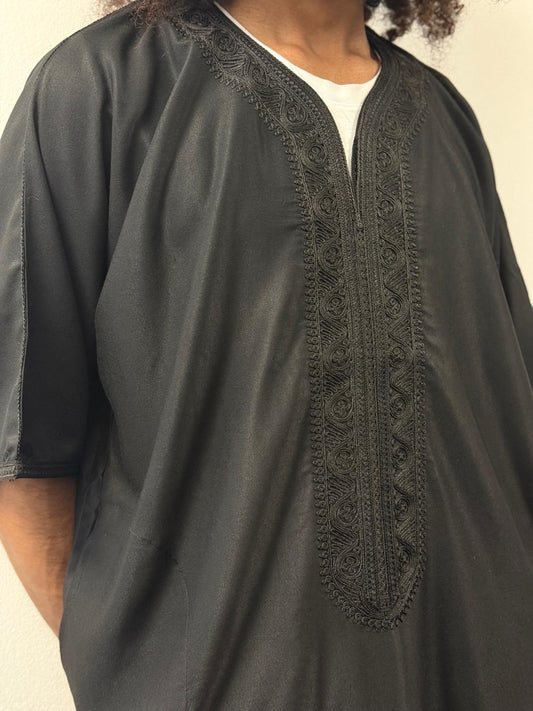 Mens Black Gandora