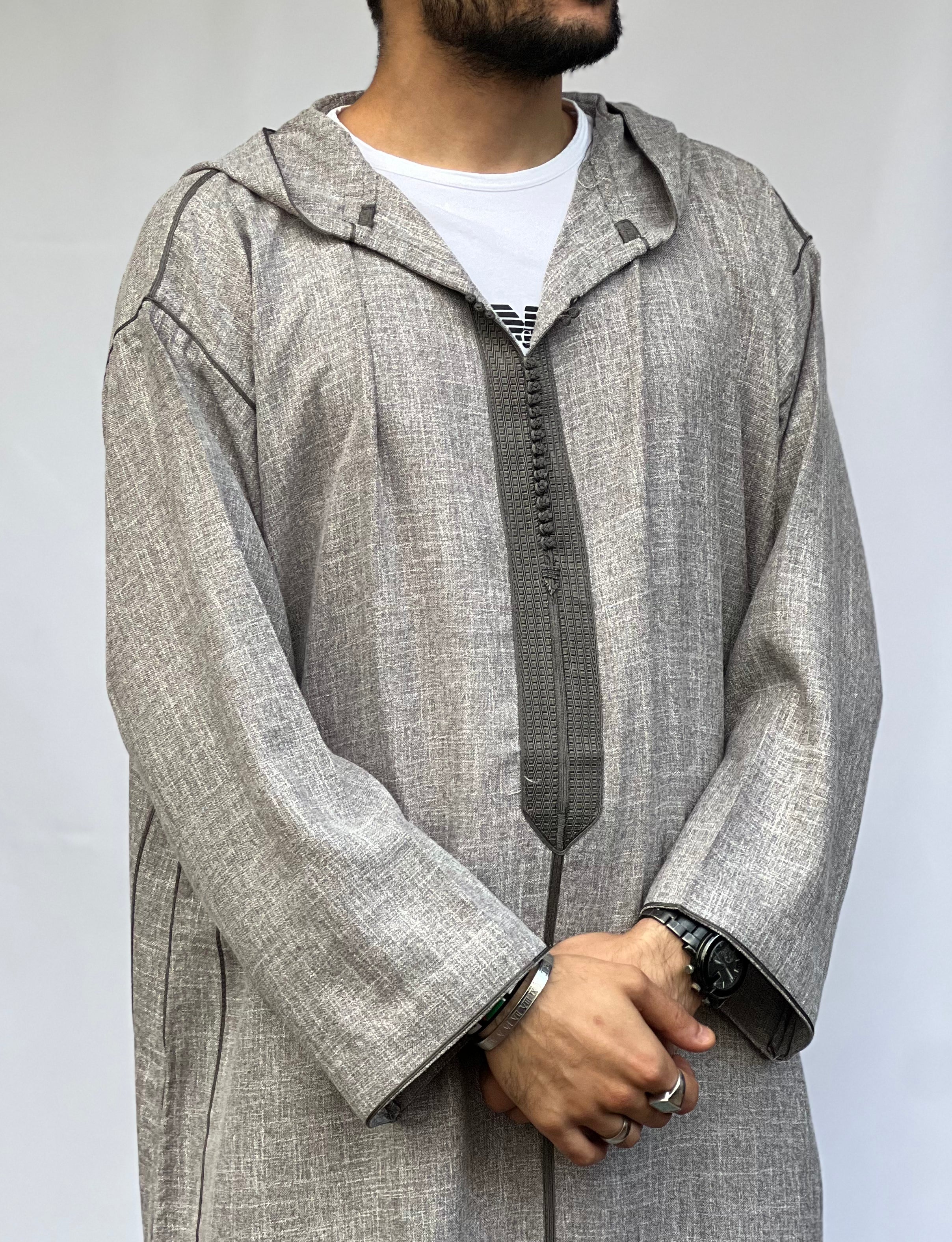 Grey Summer Jallaba