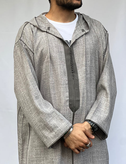 Grey Summer Jallaba