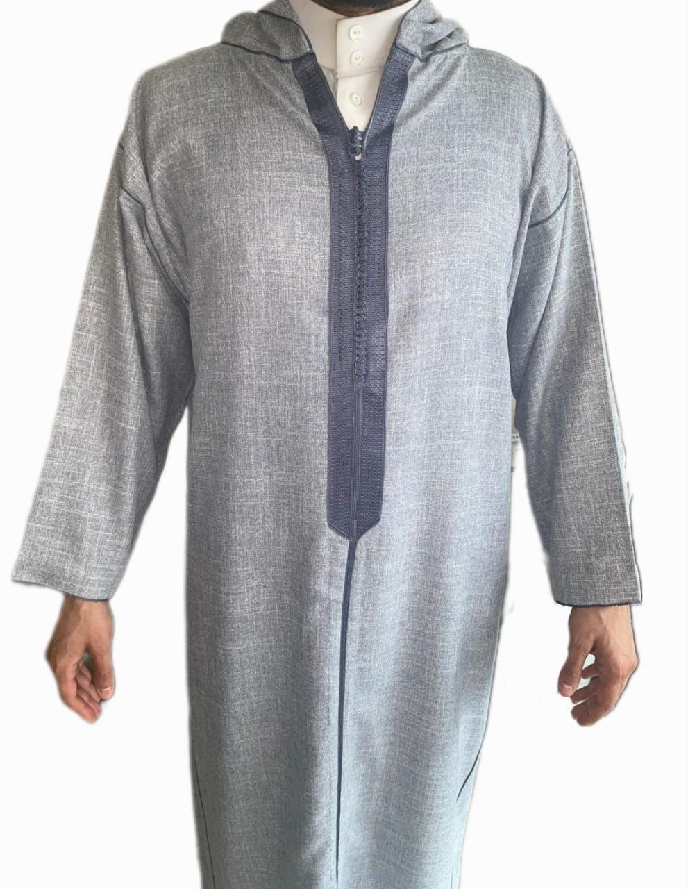 Soft blue Summer Jallaba