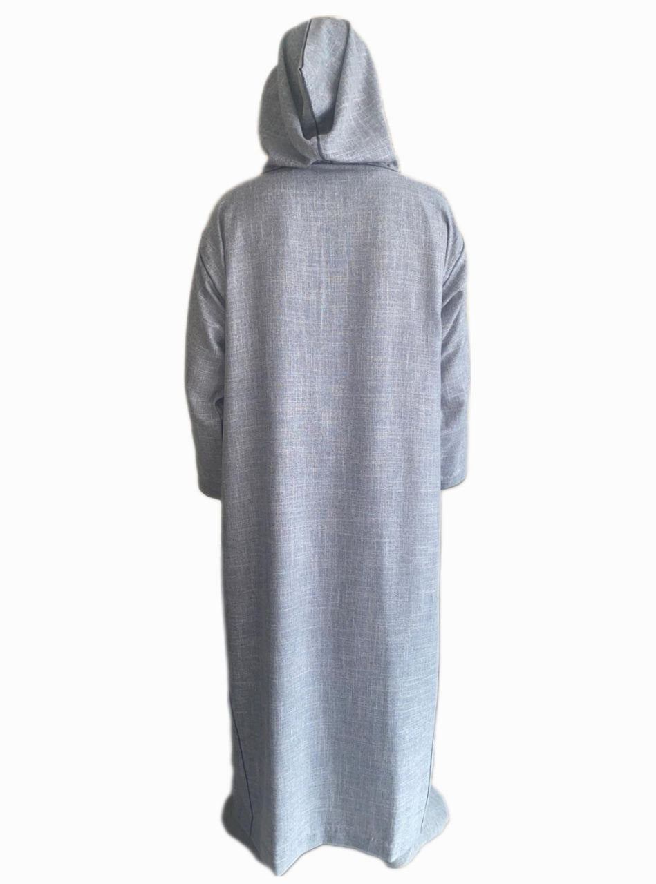 Soft blue Summer Jallaba